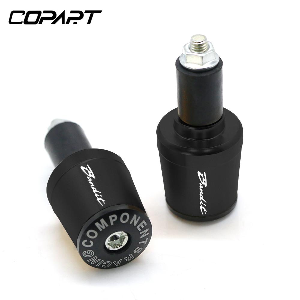 Для мотоцикла SUZUKI GSF 250 600 600S 650 650S 650N 1200 1250 Bandit 650S 7/8"22MM ручки руля заглушка руля