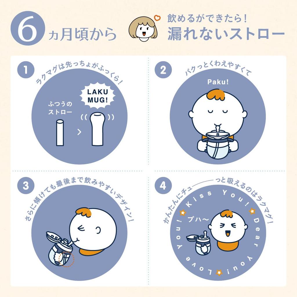 Year Combi Raku Mug Premium Set Bear from Around 4 Months Japanese Made Mug Series [25 Model] 240ml/340ml