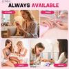 Upgraded Electric Nail Drill Cordless 12 Drill Bits 4000mAh Fast Charging Salon Grade Portable Manicure Pedicure Efficient Tool