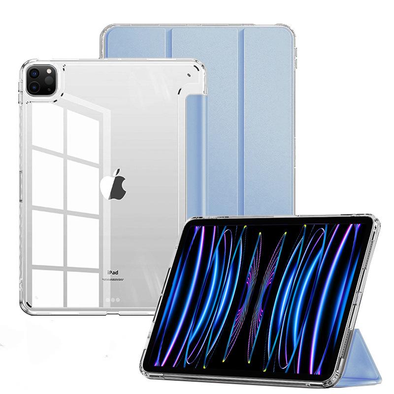 Прозрачный акриловый защитный чехол для 25 моделей iPad Air 7, без слота для стилуса; Также подходит для моделей Apple Pro с диагональю 8 дюймов и 10,2 дюйма.