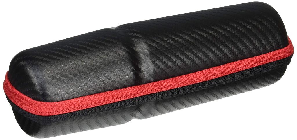 R250 Tool Slim Long Carbon Fiber (Arnigomaru) Case, Type, Handle/Red Zipper, R25-K-TOOLCASEG6