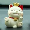 Shake Head Lucky Cat Car Decoration Waving Arm Maneki Neko Ornament  Desktop Decoration