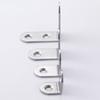 10pcs Corner Brace Stainless Steel L Bracket Heavy Duty Right Angles Bracket for Wood Chair Bookshelf Board Furniture