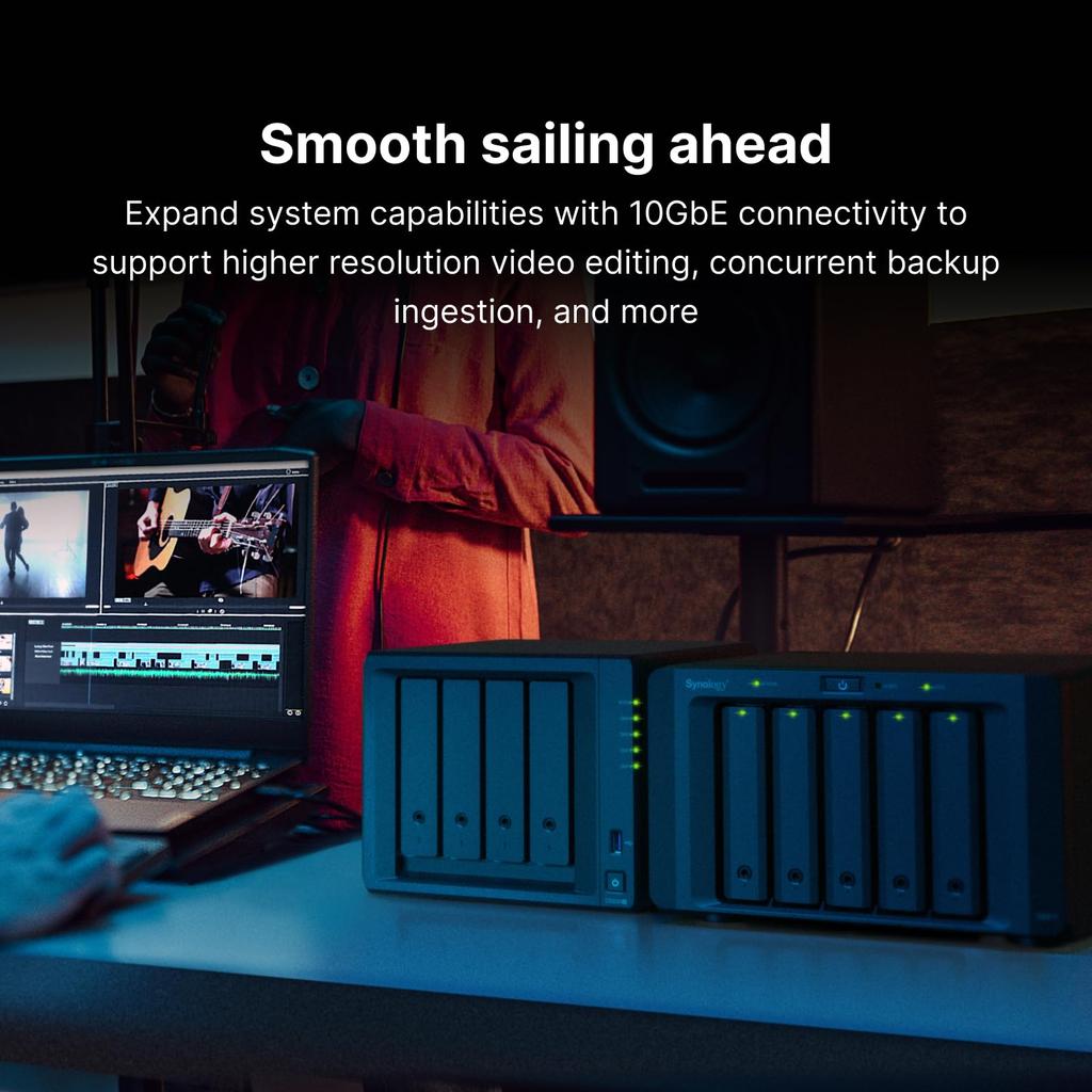 Synology E10G22-T1-Mini 10GbE Network Card (Single-Port, RJ-45) for Synology, Compatible with Synology Systems