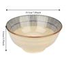 Striped Pattern Japanese Style Noodles Bowls Ceramic Salad Bowl Kitchen Tableware Soup Bowl  Dinner