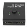 BiDirection Converter HDMI Switcher HDMI Splitter Video 1 Input 2 Output Adapter(Black )