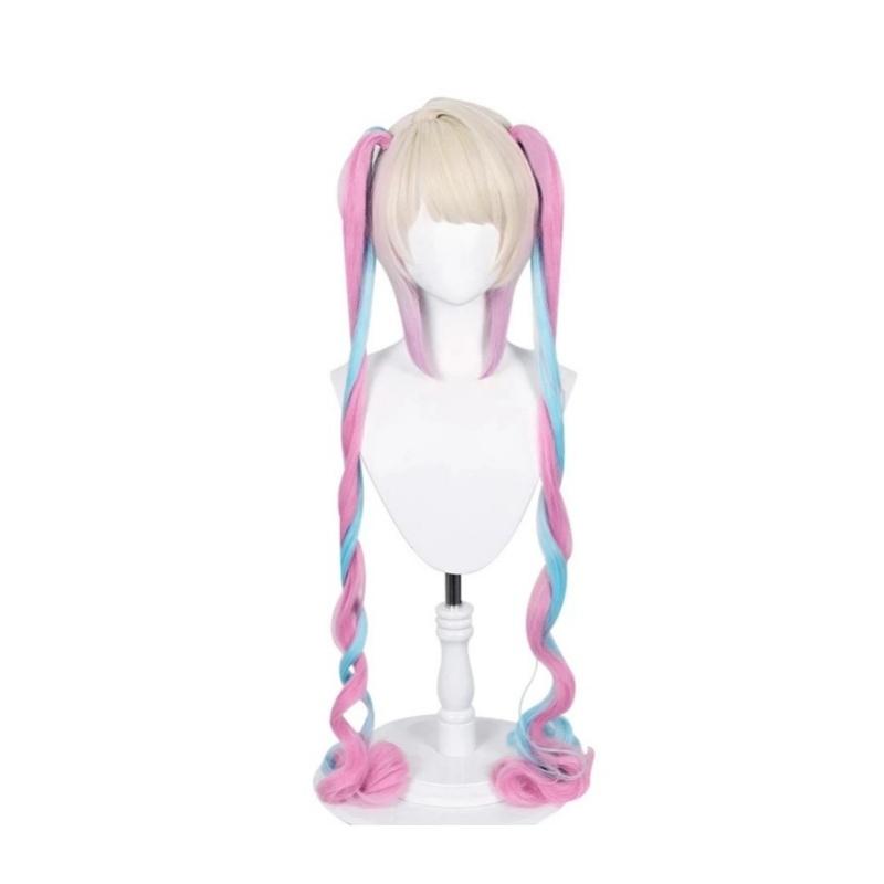 Косплей костюм Needy Girl Overdose парик Аниме школьная форма юбка из кожи комплект Abyss KAngel Ame Chan костюм для Хэллоуин вечеринки