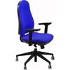 Chaise Pivotante - UNISIT - AIER/EB - Bleu - Tissu Standard - Réglable En Hauteur