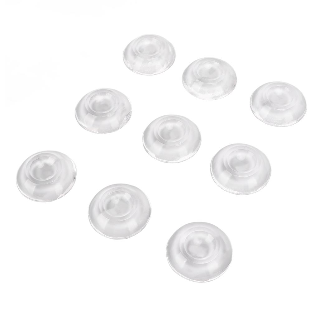 9 шт. прозрачный дверной бампер супер клейкий шумоподавляющий многоразовый силиконовый протектор стены для Doo