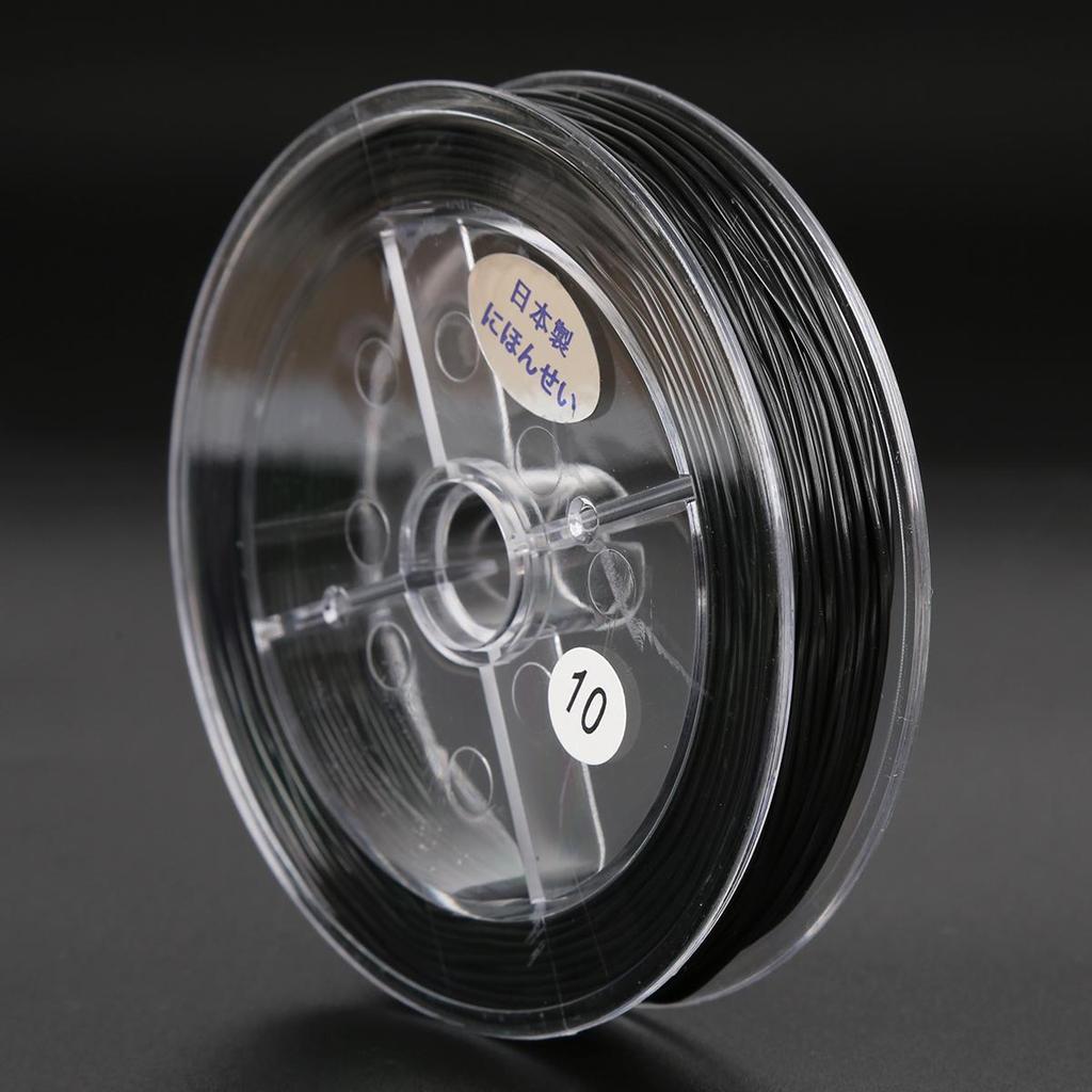 Эластичная леска Прозрачная хрустальная бисерная нить для изготовления браслетов и ожерелий своими руками