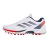 adidas Adizero ZG Бесшипованные Гольф Облачно-белый Синий Красный Мужские Кроссовки Темно-синий JS1898