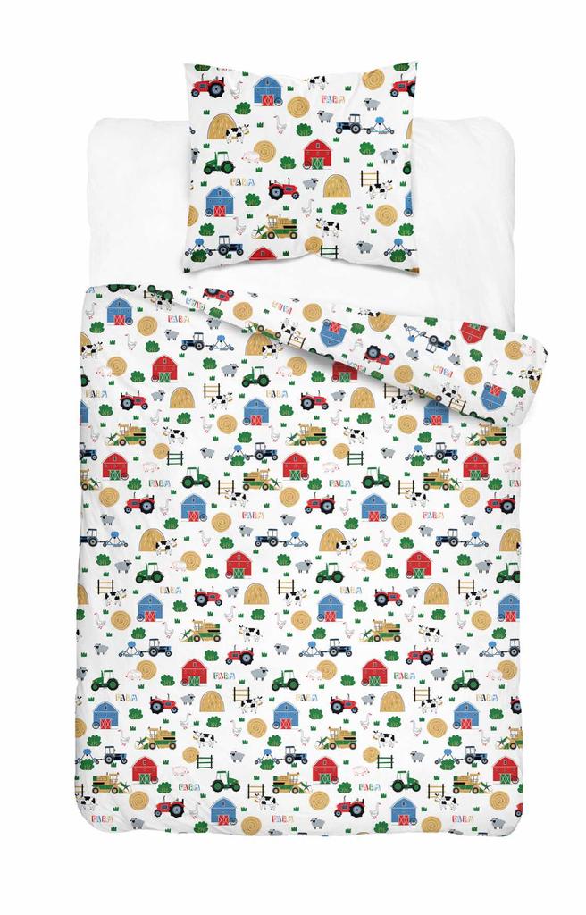 Children's bedding set 140x200 tractors farm xoxo dreams