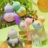 Original Design Cute Gourd Plush Keychain Pendant: Stylish Buddhist Gift