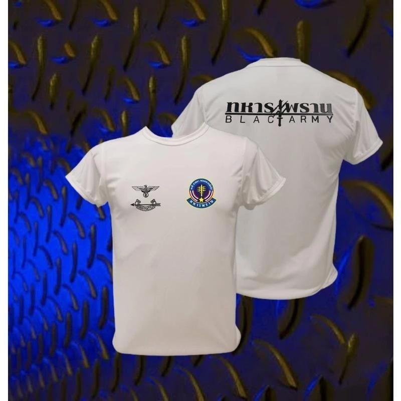 Футболка Royal Thai Army Black Warrior Black Army Military Ranger Soldier, майка Thai с круглым вырезом и коротким рукавом, для мужчин и женщин, унисекс