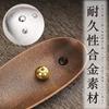 Incense holder stand altar metal plate silver bronze alloy dish stylish soothing Japanese style interior burner multifunctional tea shop room study