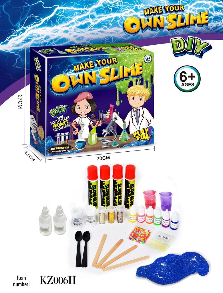 Shake Shake DIY Slime Kit: Hands-on Crystal Clay Toy for Kids