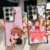 Аниме CardCaptor Sakura Покрытие Чехол для телефона Для Samsung Galaxy S24 S25 FE S26 Edge S23 Ultra S22 S21 Plus S20 Противоударный Подушка безопасности C