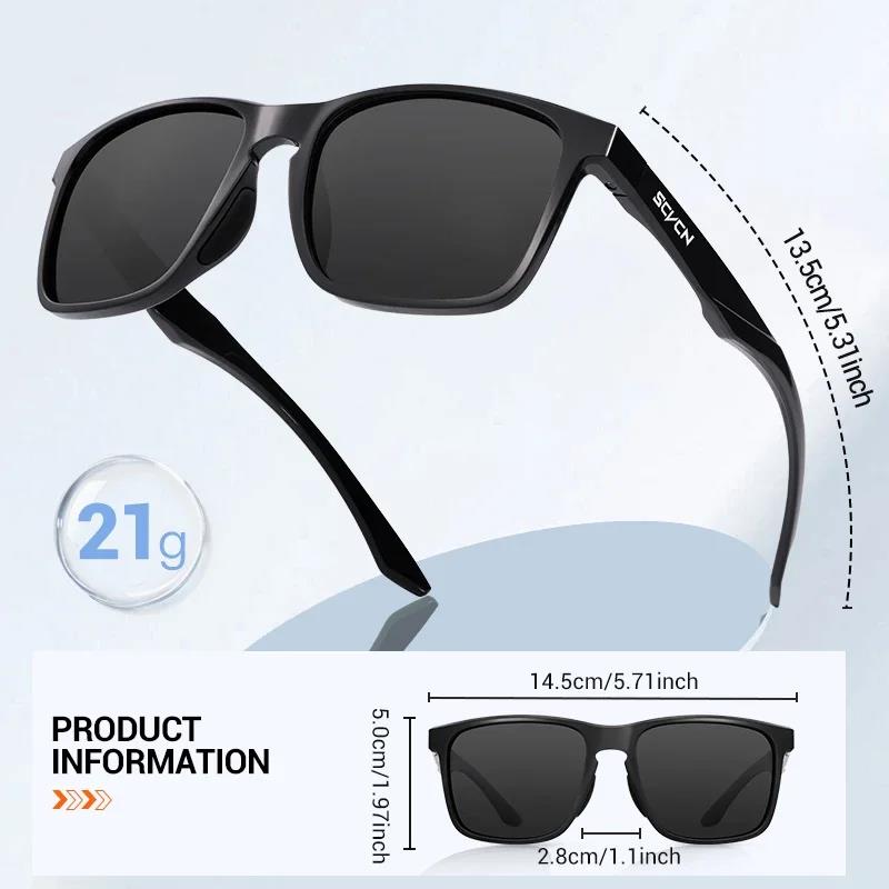 SVCN Hot Polarized UV400 Sunglasses Men Women Outdoor Sports Cycling Driving Fashion Golf Travel Sunglasses Protection Goggles 7