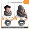 U-Shaped Travel Bag Pillow Memory Foam Headrest Gift Travel Neck Pillow  Airplane Travel