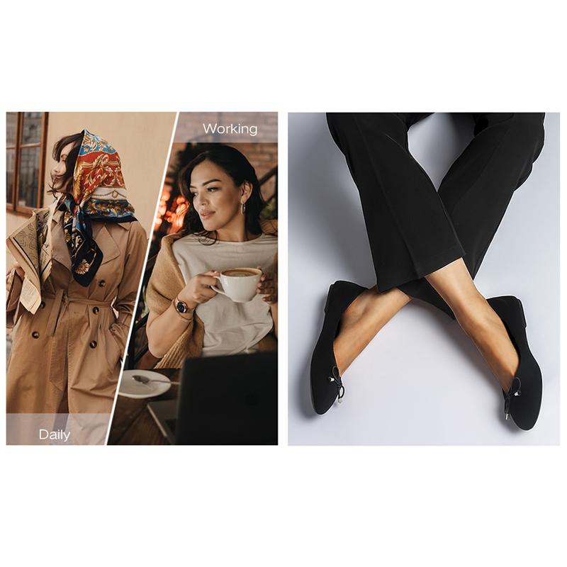 Новые очаровательные балетки Легкие дышащие Минимализм Шик Женские балетки Модные с круглым носком Трендовая обувь