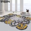 Modern Simple Special Shaped Large Area Living Room Carpet Irregular Plush Soft Bedroom Carpets Light Luxury Home Rug