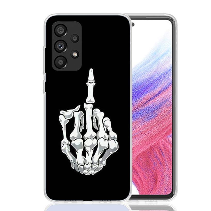 Middle Finger Phone Case For Samsung Galaxy A17 A16 A14 A15 A13 A57 A56 A54 A55 A53 A37 A36 A34 A35 A33 A26 A24 A25 A23 Galaxy A