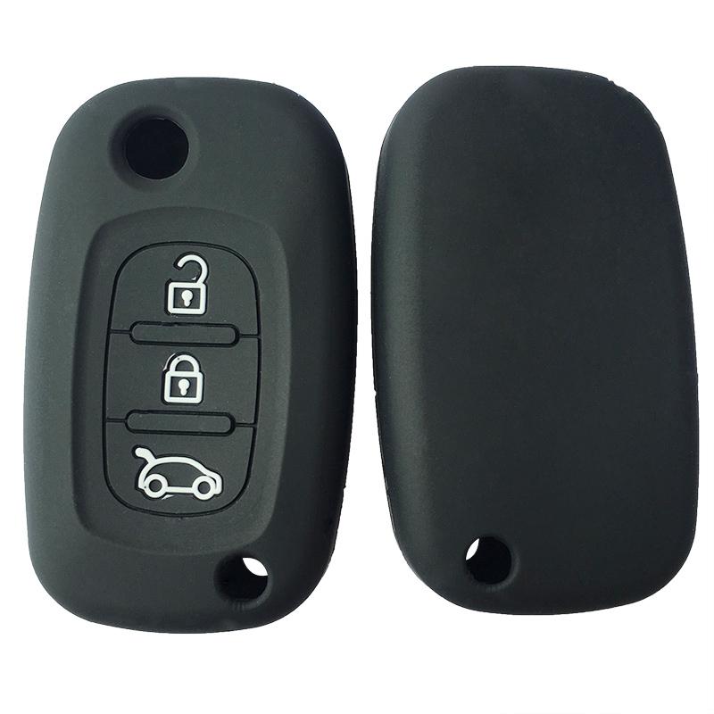 Силиконовый чехол для ключа для Renault Megane 3 Fluence Arkana Clio Для LADA Vesta Largus Granta XRay Kalina Priora Седан Чехол для ключа