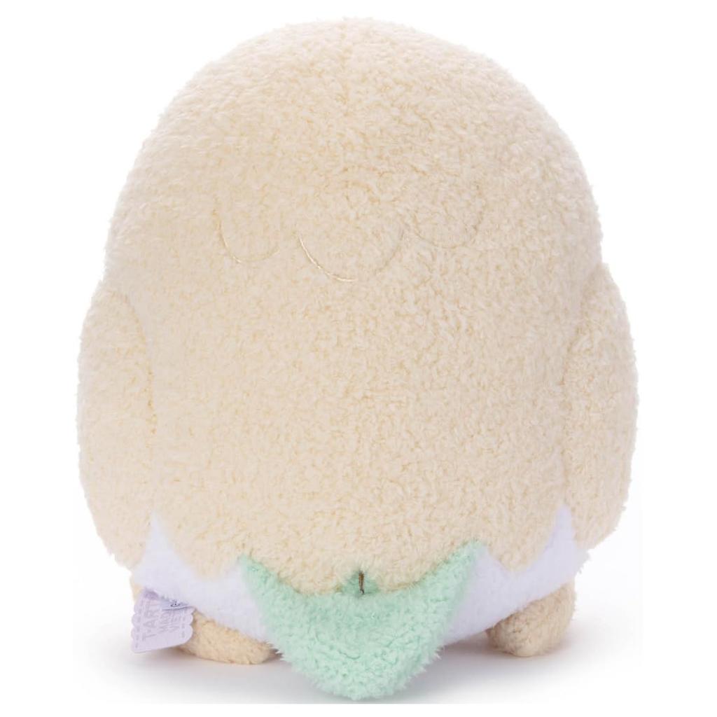 Pokémon PokéPiece Plush Toy Medium Rowlet Plush Toy Height Approximately 22cm