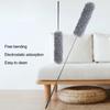 Cleaning Duster Brush Adjustable Telescopic Handle Stainless Soft Removable Head Sofa Car Window Ceiling Dust Removal Duster Household Dusting
