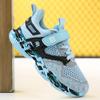 28-40 Детские Большие Размеры Модные Толстые Подошвы Fly Woven Камуфляжные Кроссовки Для Бега Спортивная и Повседневная Обувь