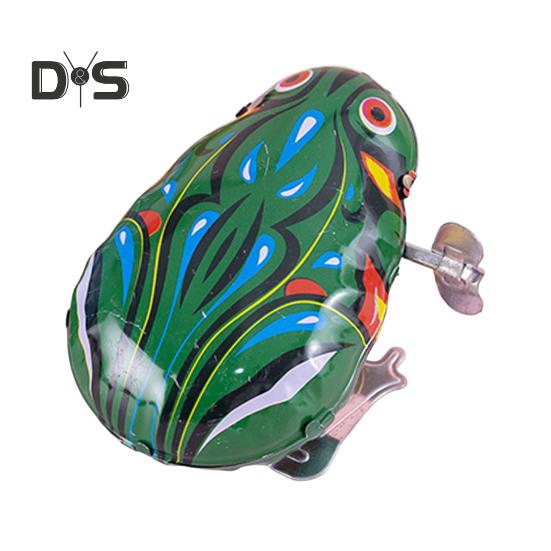 1/4 шт. заводная игрушка в виде животного ностальгическая винтажная детская взрослая заводная пружина металлическая прыгающая лягушка петух крыса кролик игрушка сувениры для вечеринки