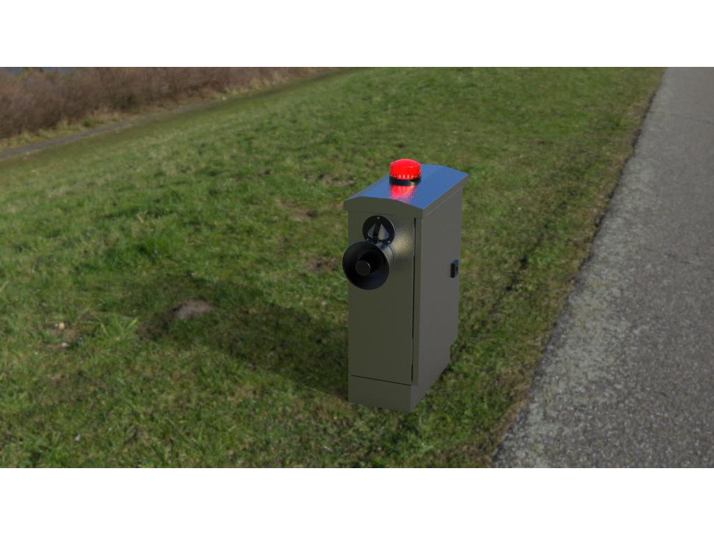 WDF-LDBJ1 Liquid Leak Alarm: Essential for Protecting Outdoor Electrical Boxes During Rainy Seasons.