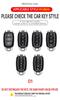 Крышка корпуса автомобильного ключа Beijing Hyundai ix35, IX25, Sonata, Elantra, Santa Fe, Mingtu