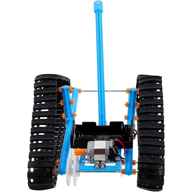 Набор для самостоятельной сборки модели гусеничной машины для научных проектов, образовательное учебное пособие, модель танка для экспериментов в классе и учебных экспозиций для коллекционирования