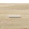 Washbasin Cabinet with Storage Sonoma Oak Wood Based Material