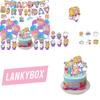 Принадлежности для дня рождения Lankybox Мультяшные украшения для вечеринки для незабываемых праздников!