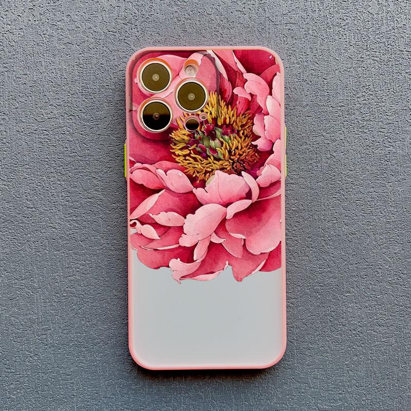 Винтажный Цветочный Чехол Для Телефона Для iPhone 12 11 13 Pro Max Mini 16 15 14 Pro Max X XR XS 8 7 14 15 Plus SE Бабочка Растение Задняя Крышка
