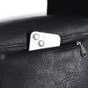Men's Crossbody Bag Soft Leather Shoulder Bag Business Small Satchel Student Messenger Bag