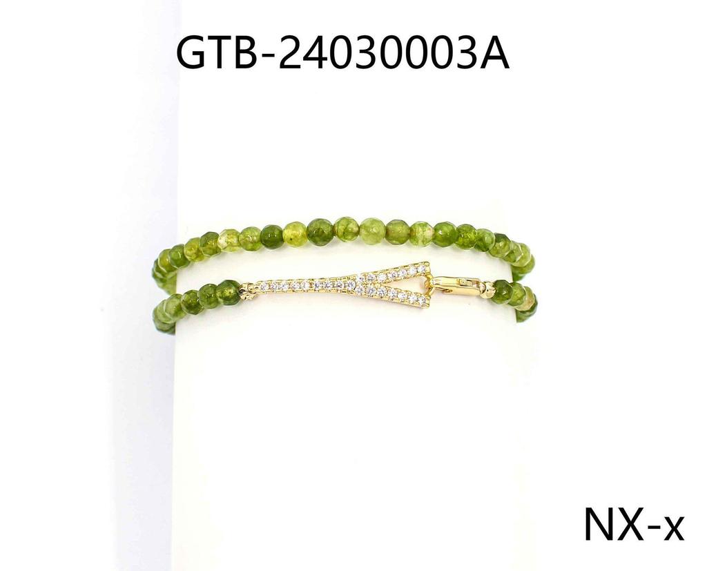 Высококачественный позолоченный браслет из натуральных камней - идеальный подарок для девушки или друга