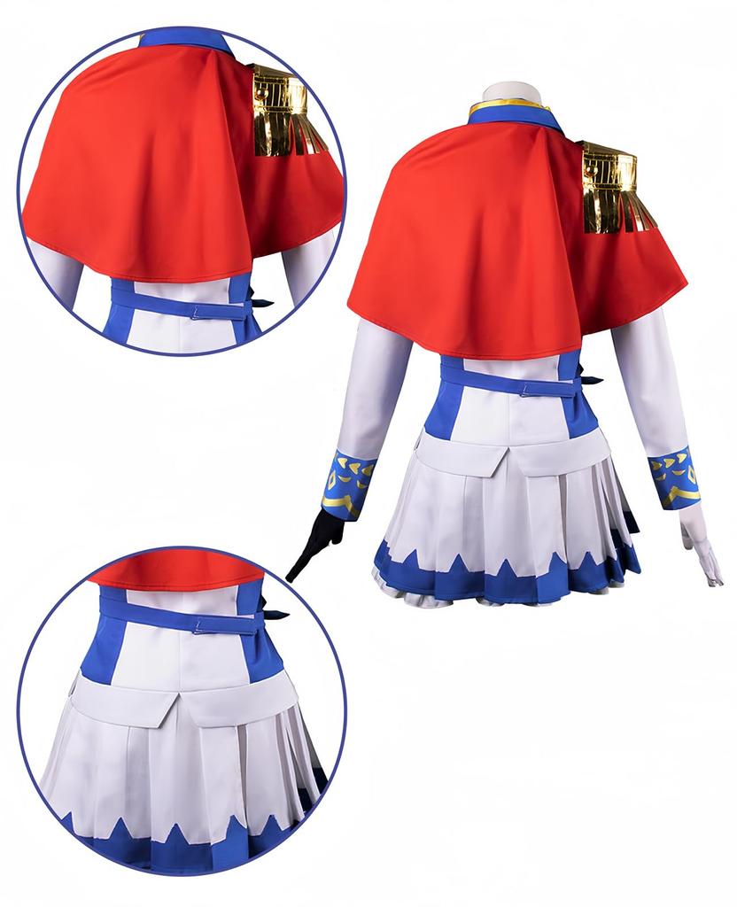 Uma Musume Косплей Токай Тейо Косплей Верх Радостного Косплея Костюм для Косплея Uma Musume Костюм Событие Костюм на Хэллоуин Школьный Фестиваль [NOKIJP]