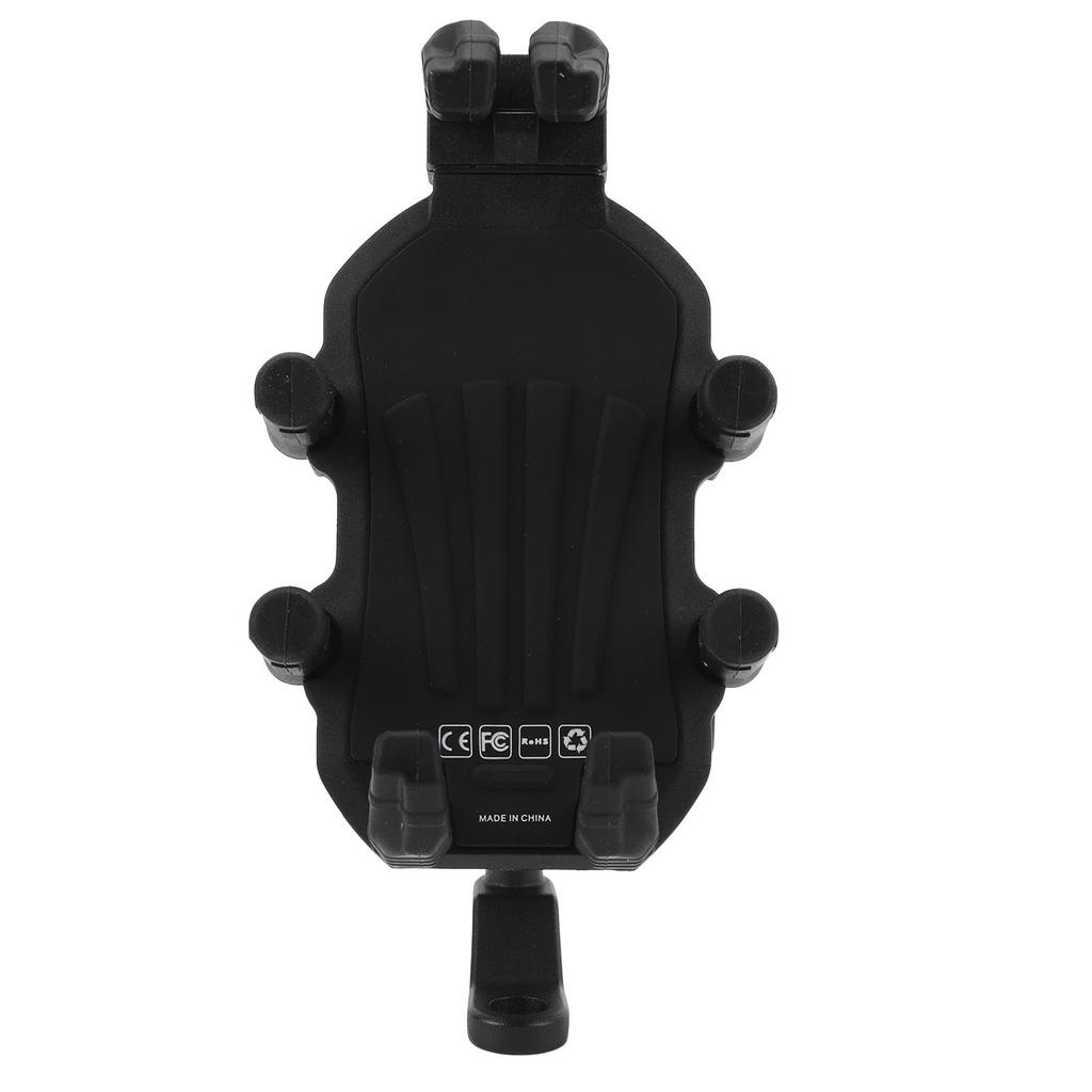 Мотоциклетное крепление для телефона с предохранительным замком, амортизацией, вращением на 360 градусов, регулируемый держатель для телефона на зеркало заднего вида