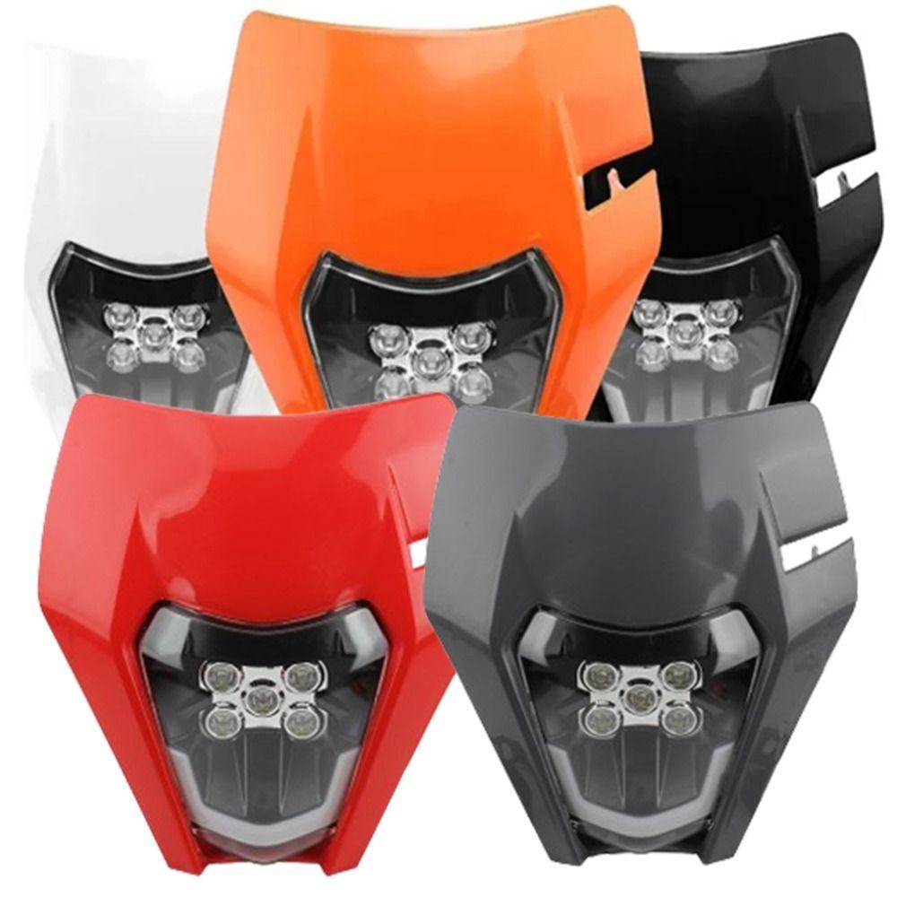 12 В/5 А фара для мотокросса универсальная маска для мотокросса эндуро мотоциклетная фара пластина для наружного применения