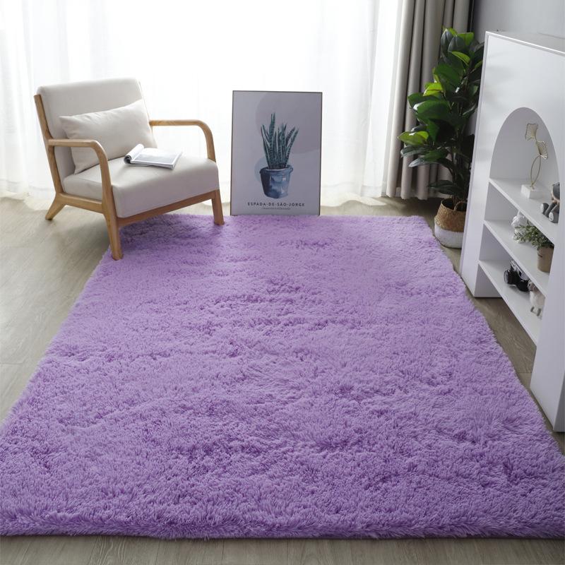 Gradual Change TieDye Plush Carpet Living Room Bedroom Bay Window Coffee Table Bedside Blanket Can Be Washed Full Of Nordic Ins Floor Mat