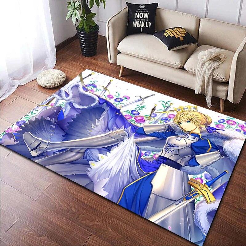 Fate Gebied Tapijt Grote Tapijt Tapijt Voor Woonkamer Kid Slaapkamer Decoratie Kinderen Spelen Floor Mat Comic Anti-Slip Mat