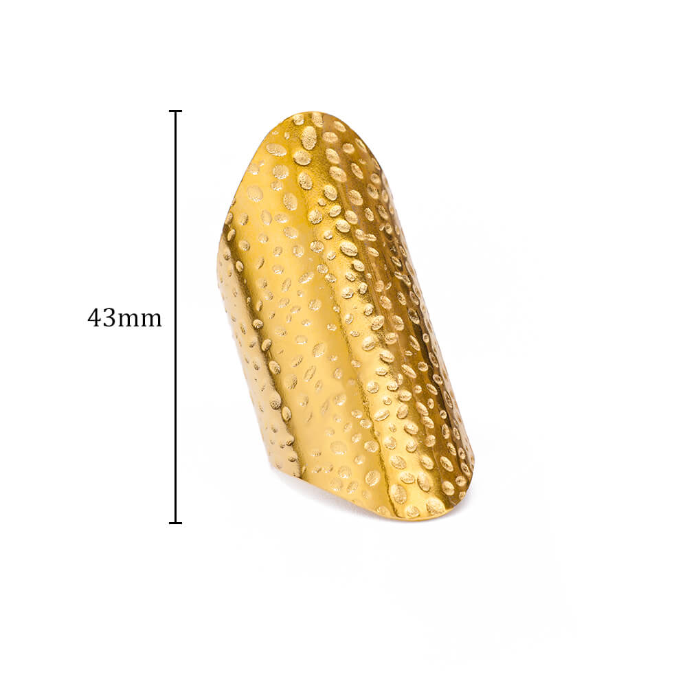 Кольца из нержавеющей стали для женщин Золотистый цвет Звезда Открытое кольцо Модный шарм Циркон Водонепроницаемые Свадебные аксессуары Подарки на день рождения