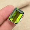 Faceted Peridot Beautiful Gemstone 925 Sterling Silver Handmade Ring Jewelry Gift For Her