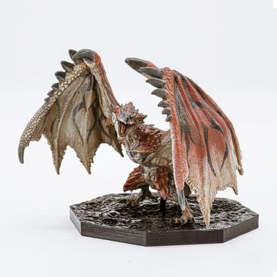CAPCOM Monster Hunter ФИГУРКА BUILDER CUBE MONSTER HUNTER Огненный дракон Риореус Приблизительно В104 x Ш145 x Г102 мм Изготовлен из ПВХ, АБС