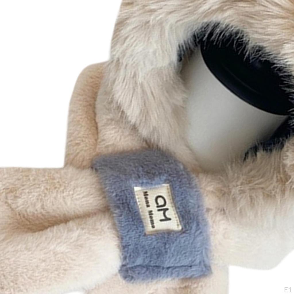 Winter Hat Scarf Adorable Beanie Headgear Windproof Comfortable Costume Hats