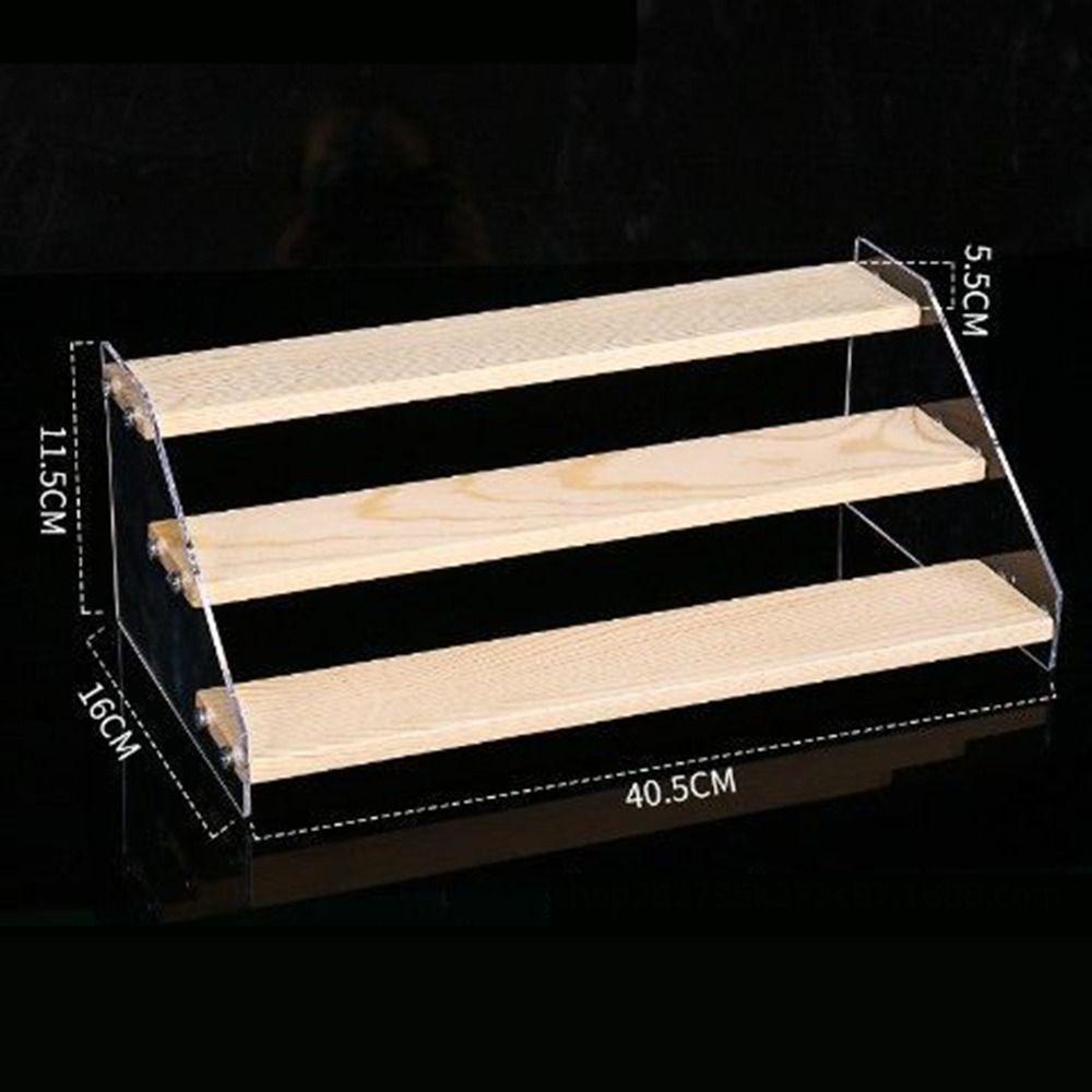 Прозрачная модельная полка для кукольных фигурок 2/3/4/5 слоев, держатели для хранения косметики, бытовая