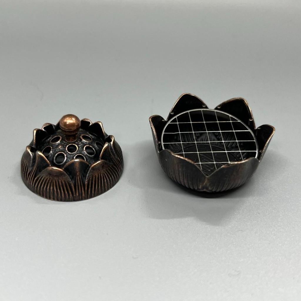 Copper Alloy Hanging Incense Burner - Indoor Aromatherapy Ornament for Agarwood Sticks